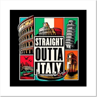 Straight Outta Italy Posters and Art